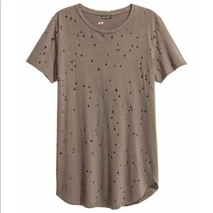 H&M Men’s Hole Patterned Shirt